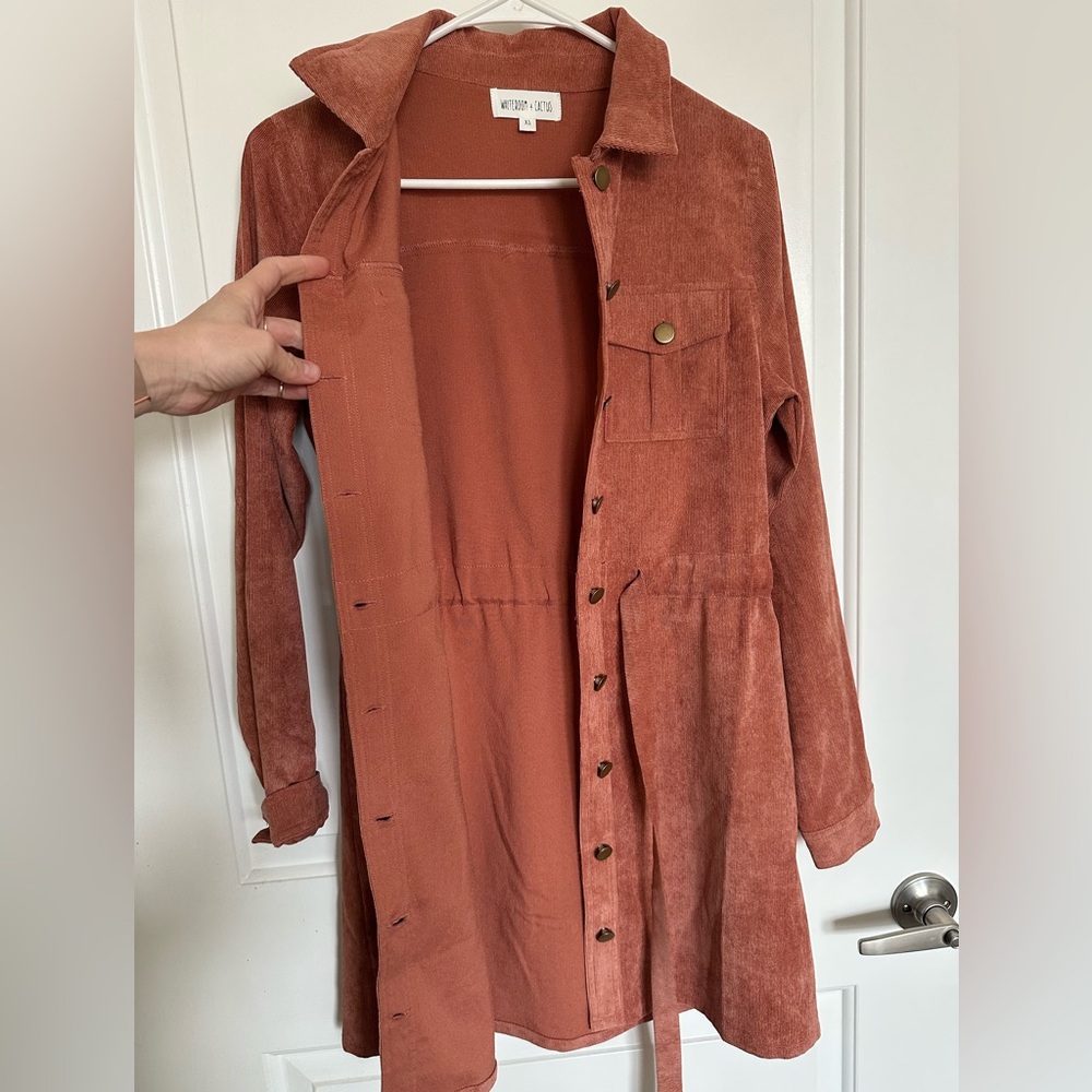 Whiteroom + Cactus Boutique Corduroy Dress